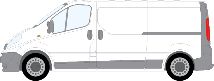 Renault Trafic LWB NSLD 2008 – 2014 